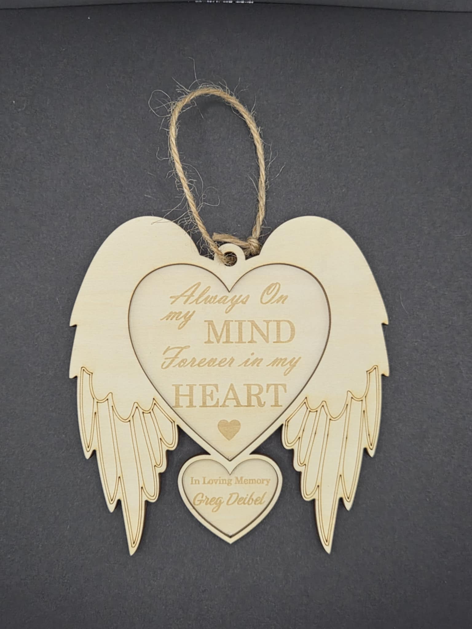 Custom Remembrance Ornament