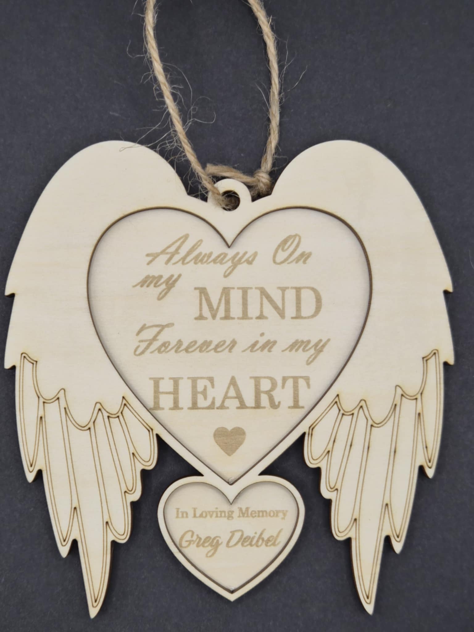 Custom Remembrance Ornament